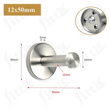 Kleiderhaken aus Edelstahl