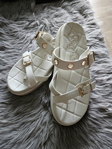 Buffalo sandalette weiß - sandalette,