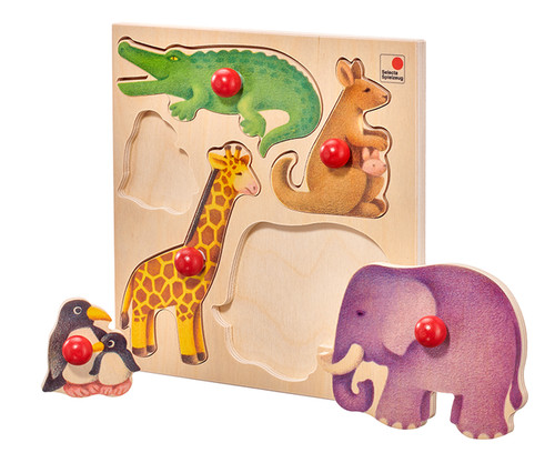 Selecta 62046 holzpuzzle zoo - holzpuzzle,