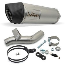 Endschalldämpfer LeoVince SLIP-ON SBK LV ONE EVO, Edelstahl, Carbon Kappe