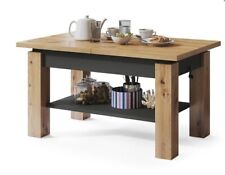 Höhenverstellbarer Couchtisch Astro Kaffetisch aufklappbar ausziehbar Ablage