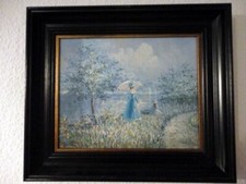 Bild Öl Renoir  Replike Frau