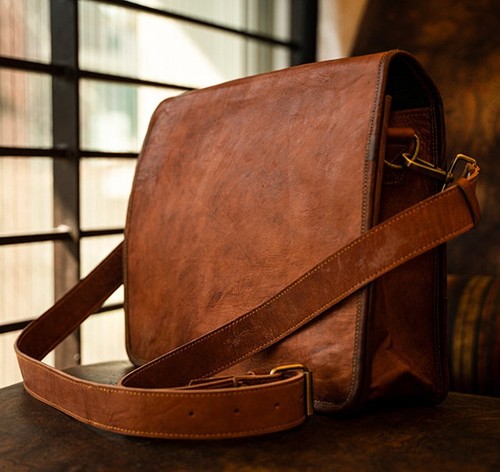 Tasche leder messenger - tasche,