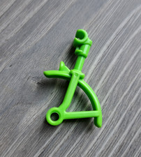 Ersatzteil PLAYMOBIL 30278310 Fahrradgabel grün gebraucht aus Set 4461