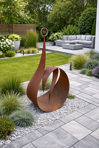 Edelrost gartenfigure - edelrost,