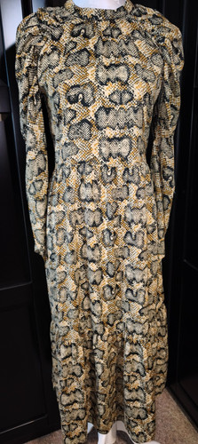 Zara damen maxi kleid xs - damen, gr.