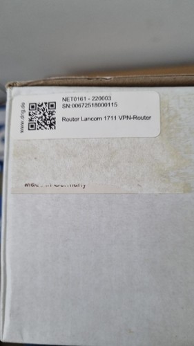 Lancom systems 1711 vpn - systems,