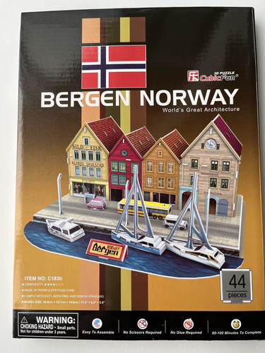 Puzzle bergen norwegen - puzzle,