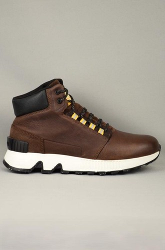 Men sorel boots brown leather - boots,