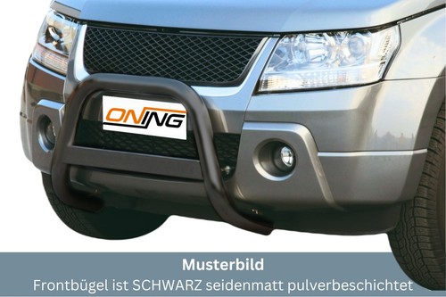 Frontbügel edelstahl schwarz - frontbügel,