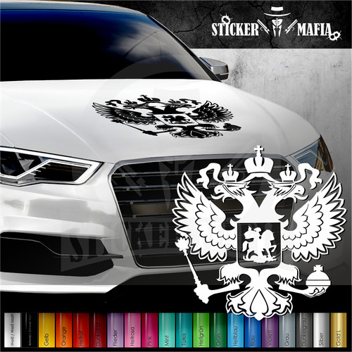 Aufkleber russia - #russia,