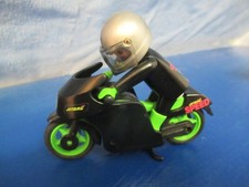 Schwarze Motorrad Rennmaschine