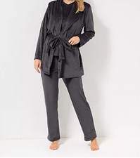 MONT CHALET Damen-Hausanzug uni Cord-Optik Mikrofaser Gr:XL