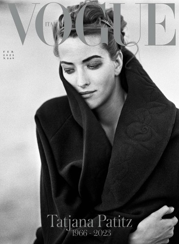 Tatjana patitz tribute issue - tatjana,
