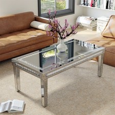 Couchtisch Silber verspiegelte