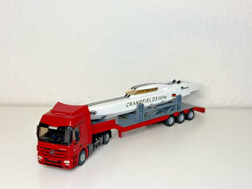 Siku mercedes actros tieflader - mercedes,