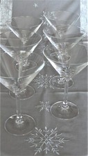 6 Stück Martini-/Cocktail