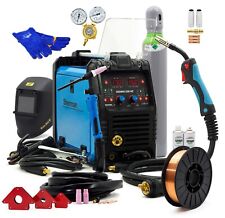SET Sherman™ MIG/MAG Schweißgerät WIG 200A Punktschweißen Synergie 3in1 Inverter