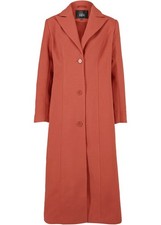 Ausgestellter Maxi-Mantel Gr