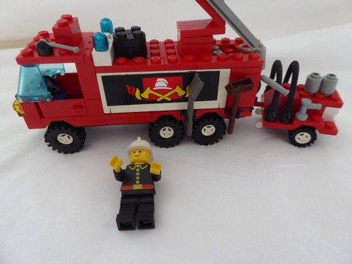 Lego 6480 feuerwehrauto mit - feuerwehrauto,