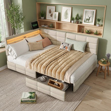 Schlafsofa 140x200 mit LED