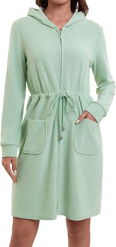 Eleganter damen bademantel - eleganter, mit