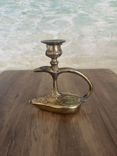 Antiker Kerzenhalter Messing