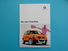 Prospekt / Katalog / Broschüre - VW Polo / CrossPolo - 10/05