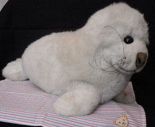 Steiff riesiger Heuler "Issy" 063190 Webpelz weiß 1A süß 50cm KF   S E L T E N