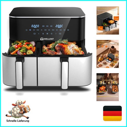 Wellent xxl airfryer 11l - wellent,