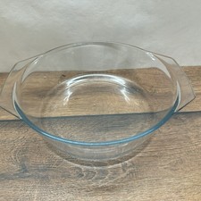 Glas Auflaufform rund hitzebeständig Backform