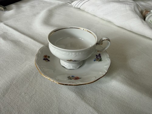 Weimar porzellan tasse - porzellan, mit
