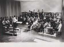 Gunter Noris Band Foto Original Schwarz und Weiß Presse Promotion 1970's