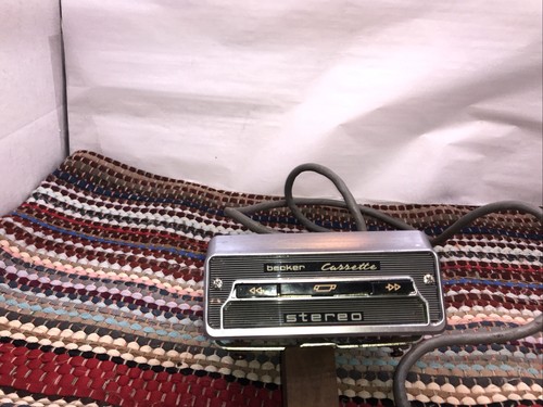 Becker cassette stereo - stereo, 1972