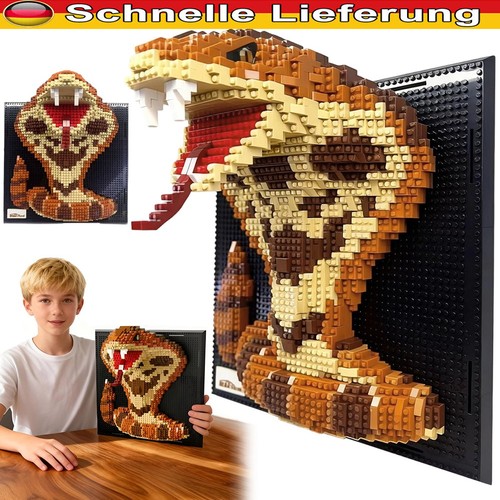 Premium schlangen baustein set - baustein,
