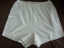 Vintage Schlüpfer mit kleinem Bein von Con-ta Gr.46 100%Baumwolle weiß