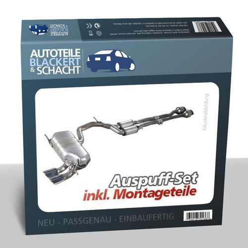 Auspuffset für golf - vw,