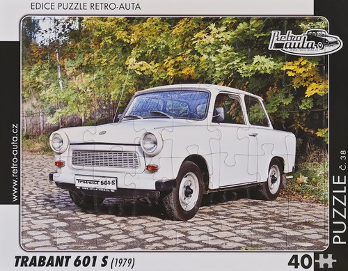 Puzzle trabant 601 - 38,