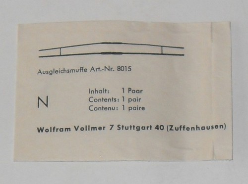 Vollmer 8015 ausgleichsmuffe - vollmer, n