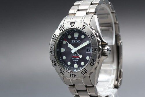 Seiko solar titanium - seiko,