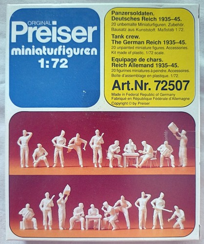 Preiser 72507 panzersoldaten - preiser,