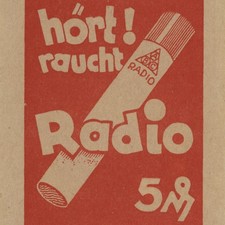 Radio Zigaretten Tabaktüte