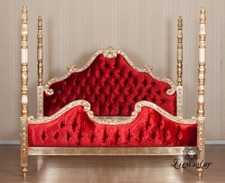 Barockbett rote königin - barockbett,