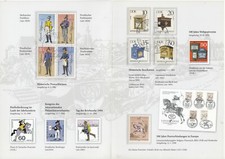 3 gemeinsame Klappkarten BRD /