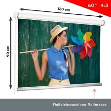 60 Rolleinwand Beamerleinwand