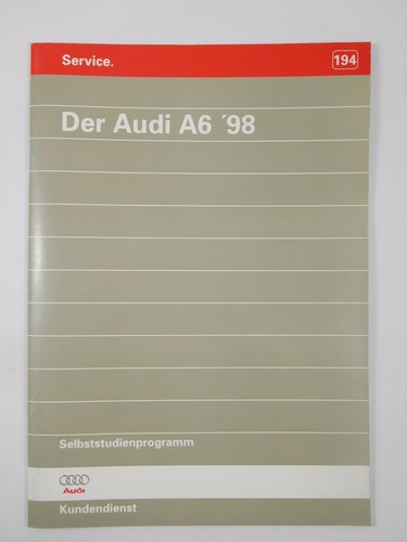 Selbststudienprogramm ssp 194 - selbststudienprogramm,