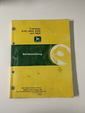 John Deere Original Betriebsanleitung 8100 8200 8300 8400