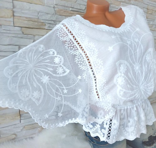 Tunika shirt bluse weiß - tunika,