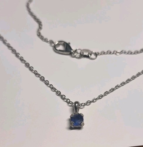 Silber saphir anhänger 925er - anhänger,