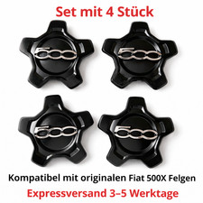 4x Fiat 500X Nabendeckel 334